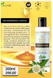 Organic mahabhrinraj hair oil