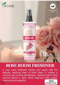 Organic rose room Freshener