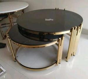 Round standard stainless steel table