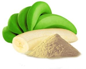 dried banana powder