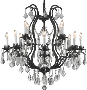 wrought iron chandeliers