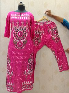 Kurti Pant Set