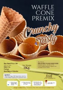 Waffle Cone Premix Powder