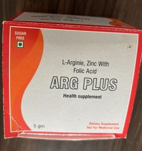 L Arginine Zinc Folic Acid Capsule