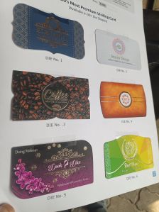 Die cut premium visiting cards