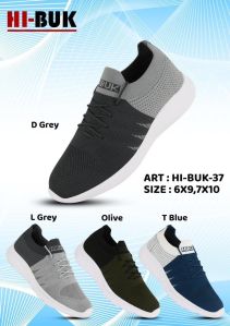 HI-BUK-37 Mens Sneaker Shoes with Laces