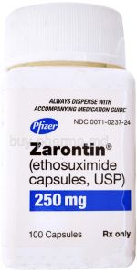 Zarontin Ethosuximide Capsule