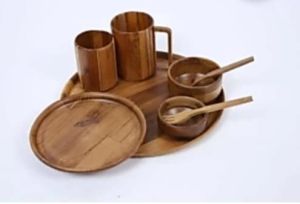 Wooden Dinner Set