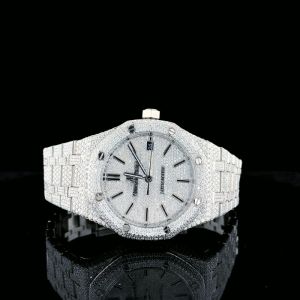 premium vvs moissanite diamond watch