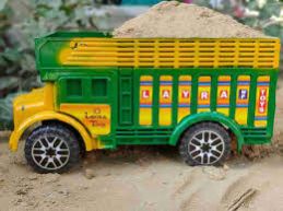 BIG TRUCK LORRY TOY FIBER