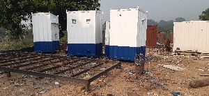 PORTABLE TOILET CONTAINERS