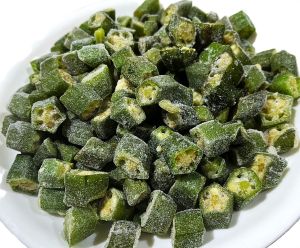 frozen cut okra