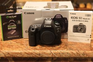 canon eos 5d mark iv digital black come camera