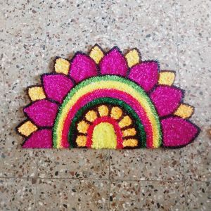 rexin rangoli mat