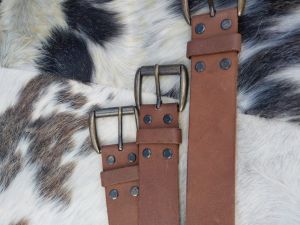 Nubuck Leather belts