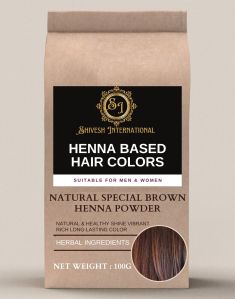 Special Brown Henna Based Hair Color