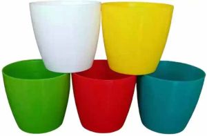 4 Inch Cool Plastic Flower Pot