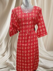 Printed Cotton Kurti