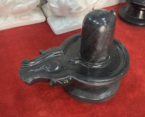 Black stone shivling