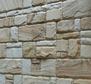 Natural Textured Beige Color Natural Stone Wall Tile