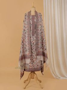 SKU AS01847307 Cotton Silk Unstiched Suit