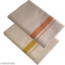 Copper Gold Tissue Men Cotton Fancy Dhoti