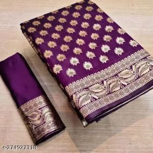 Ladies Designer Banarasi Silk Saree