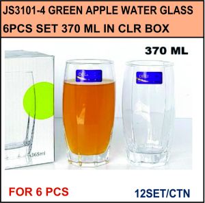 crystal water glass