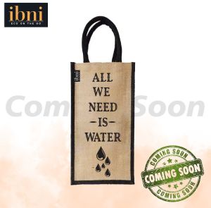 Jute Water Bottle Bags