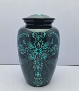 Meena Aluminum Urn Jar