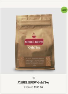 mebelbrew gold tea