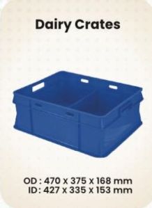 Plastic Dairy Crates