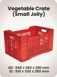 Small Jolly Plastic Vegetable Crate