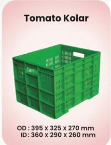 Tomato Kolar Plastic Vegetable Crate