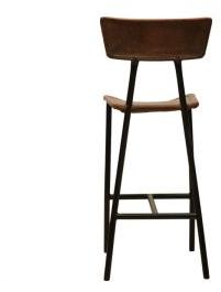 Iron leather stools