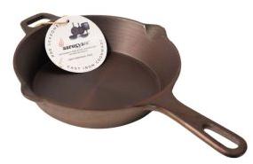 aarogyam cast iron long handle skillet iron fry pan