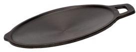 aarogyam 9 inches pre-seasoned cast iron dosa tawa