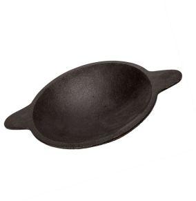 aarogyam 8 inch gas compatible cast iron appam pan