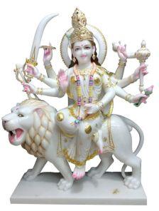 Marbal maa durga statue