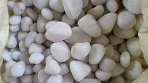 Polished White Pebbles