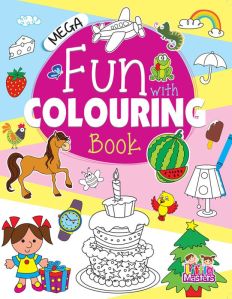 mega fun coloring book