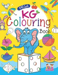 mega - kg colouring book