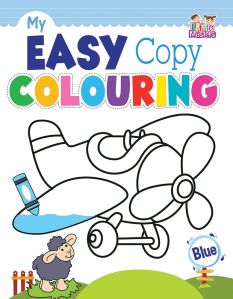 my easy copy colouring- blue books