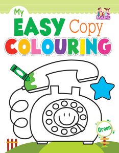 my easy copy colouring green books