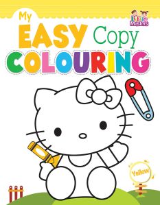 my easy copy colouring yellow books