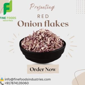 Dehydrated Red Onion Flakes