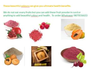 natural fruit powder