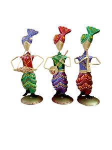 Home Decor Tribal Rajasthani Musicians Showpieces