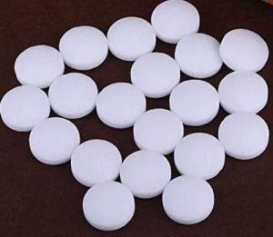 Round Camphor Tablet