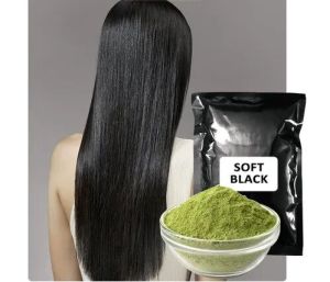 black herbal hair colour